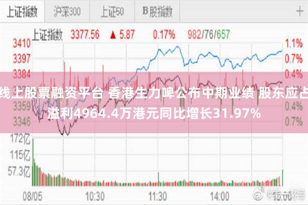 线上股票融资平台 香港生力啤公布中期业绩 股东应占溢利4964.4万港元同比增长31.97%