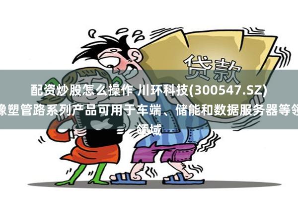 配资炒股怎么操作 川环科技(300547.SZ):橡塑管路系列产品可用于车端、储能和数据服务器等领域
