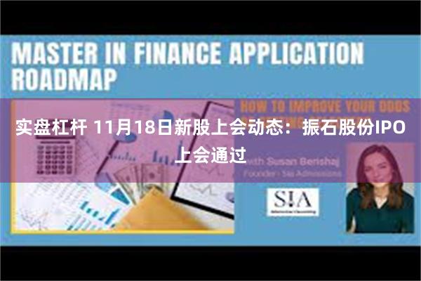 实盘杠杆 11月18日新股上会动态：振石股份IPO上会通过
