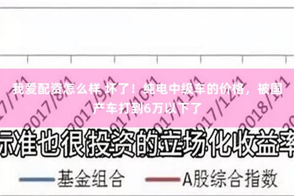 我爱配资怎么样 坏了！纯电中级车的价格，被国产车打到6万以下了